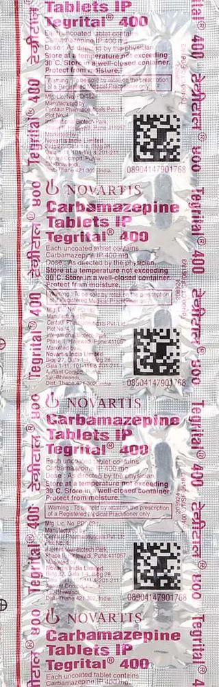 Tegrital 400mg Strip Of 10 Tablets