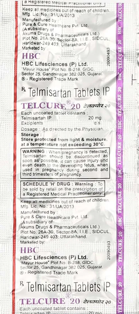 Telcure 20mg Tablet