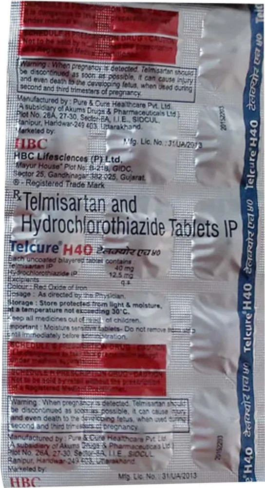 Telcure H 40 Tablet