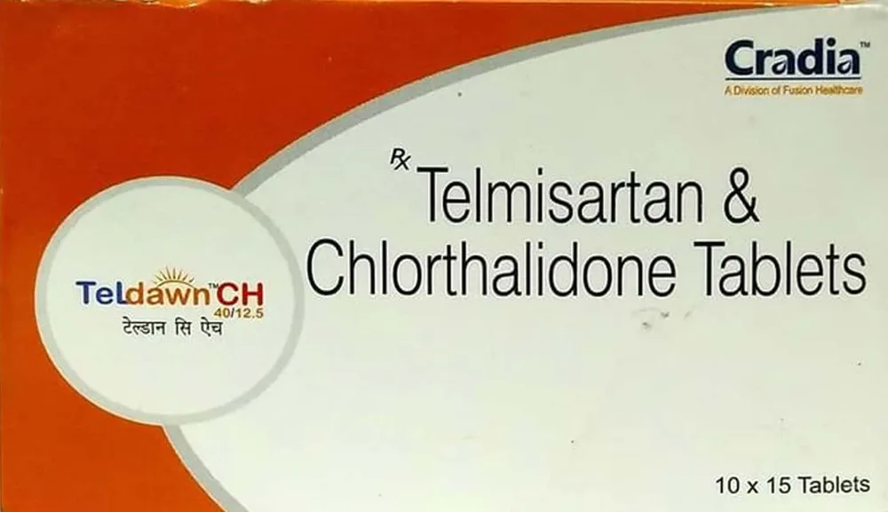 Teldawn Ch 40/12.5mg Strip Of 10 Tablets