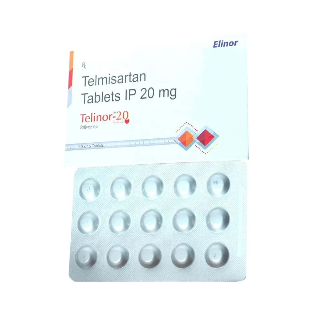 Telinor 20mg Strip Of 15 Tablets