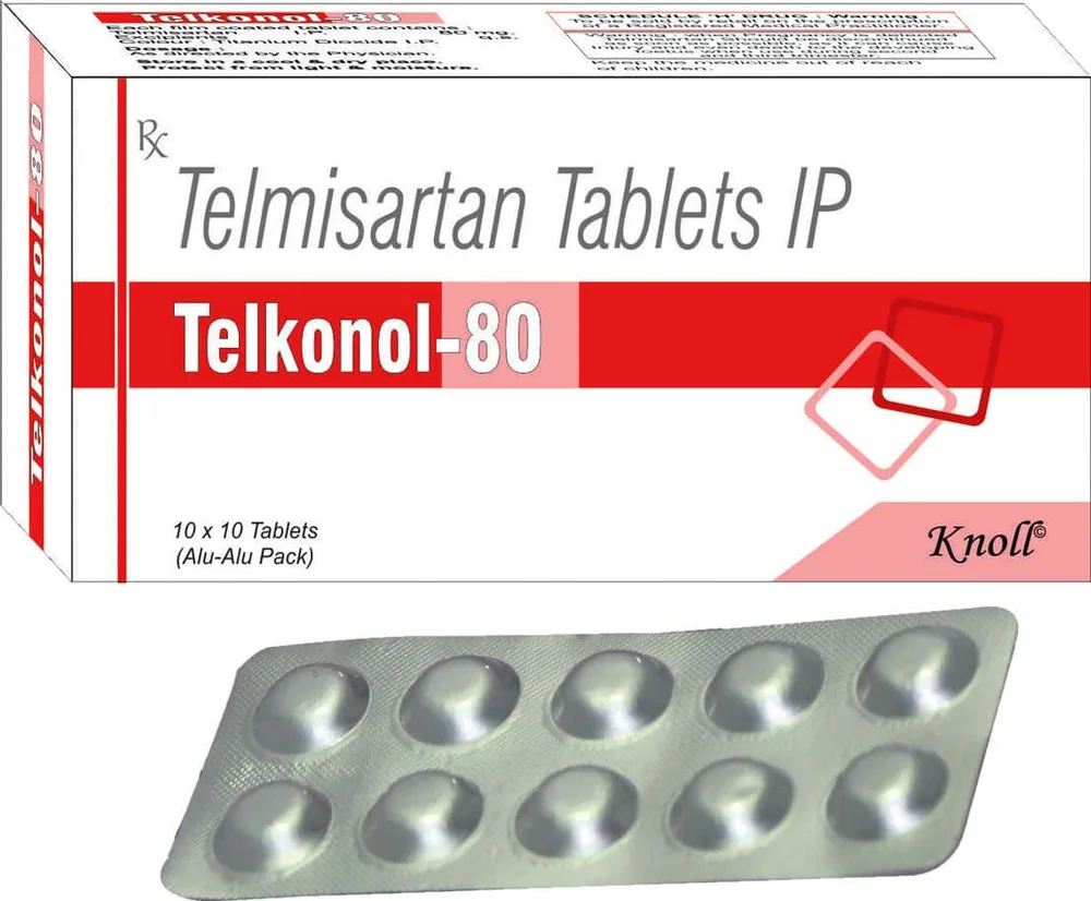 Telkonol 80 Strip Of 10 Tablets