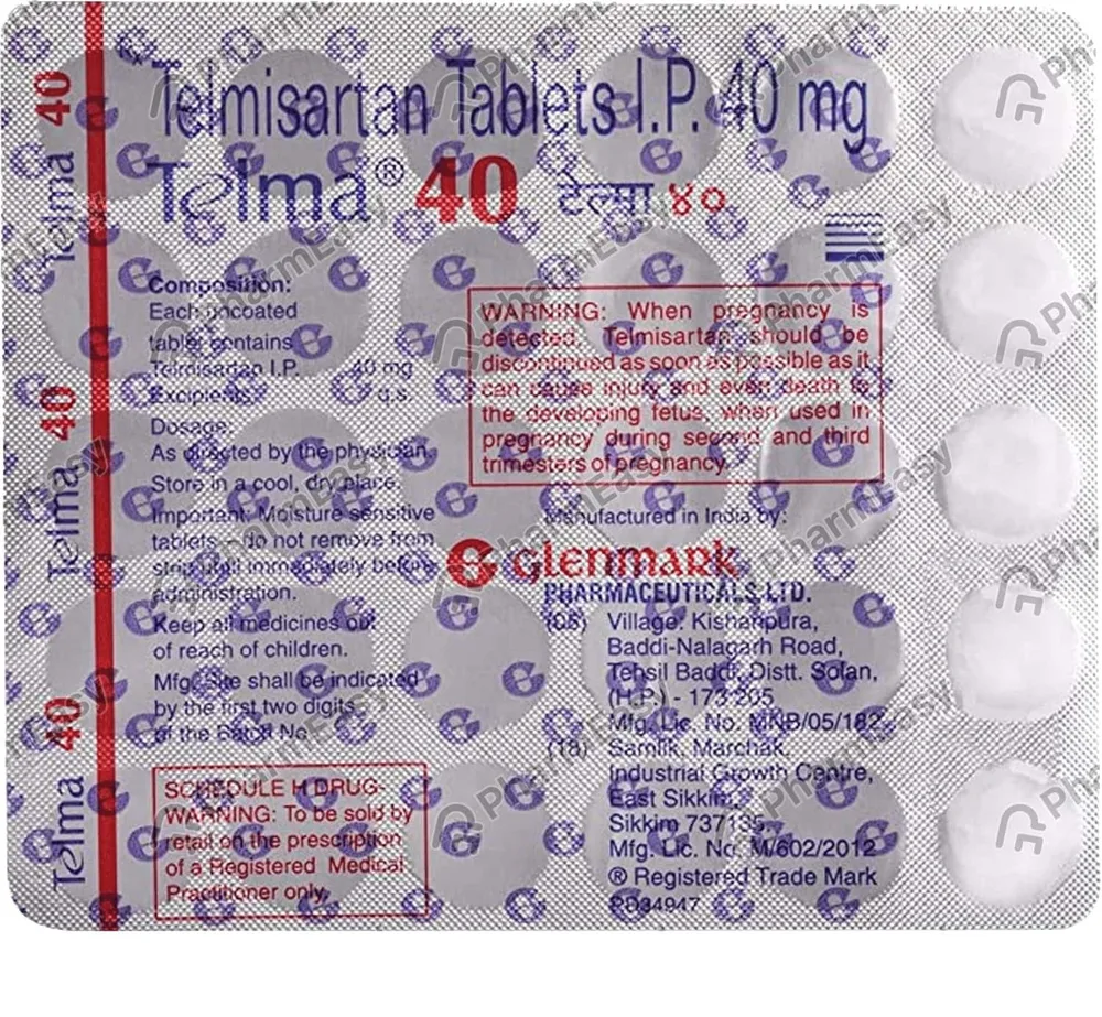 Telma 40 Tablet
