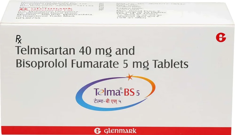 Telma Bs 5mg Strip Of 10 Tablets