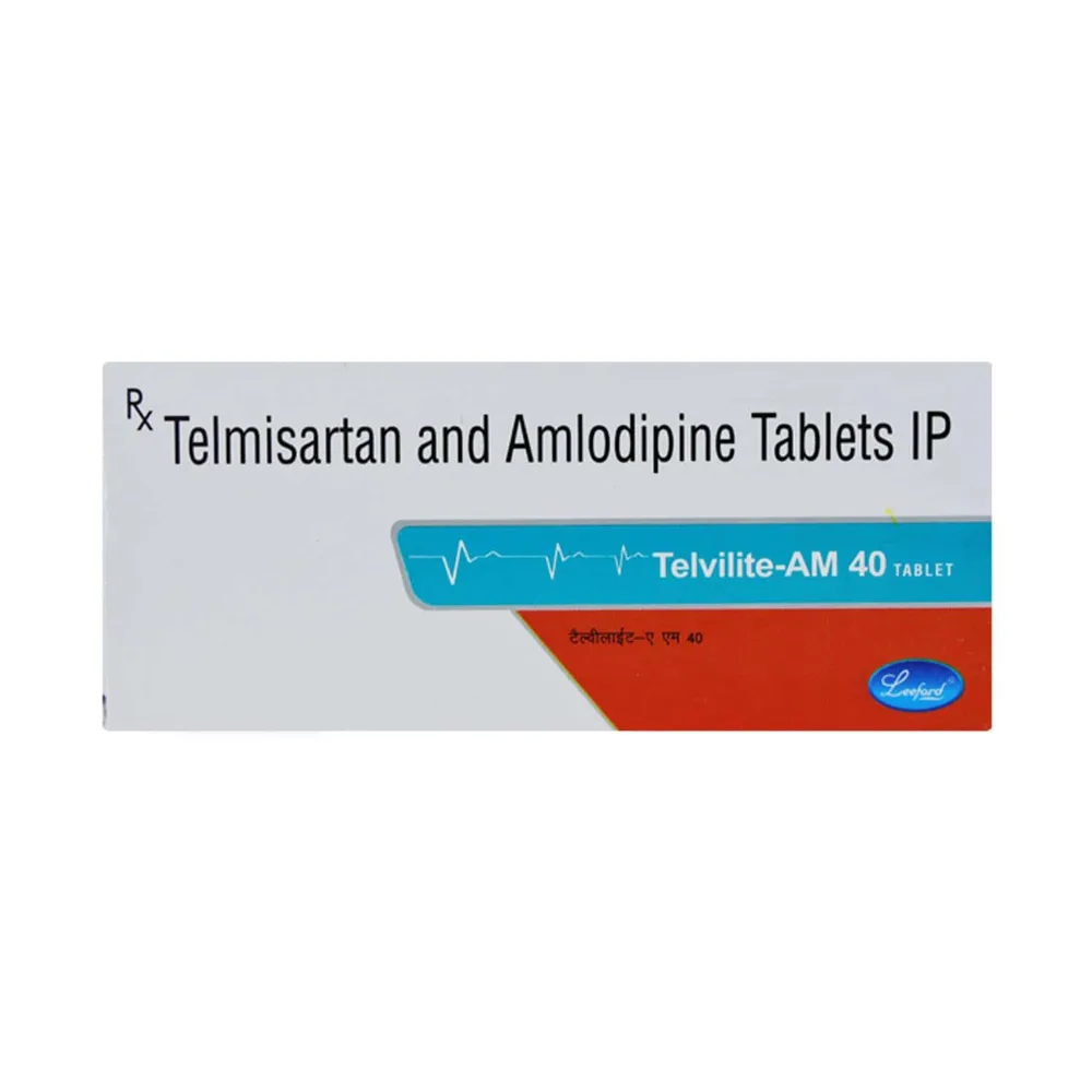 Telvilite Am 40/5mg Strip Of 10 Tablets
