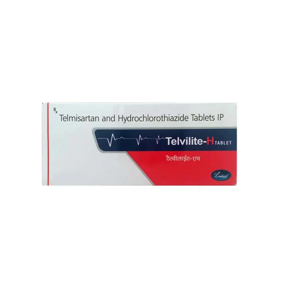 Telvilite H 80/12.5mg Strip Of 10 Tablets
