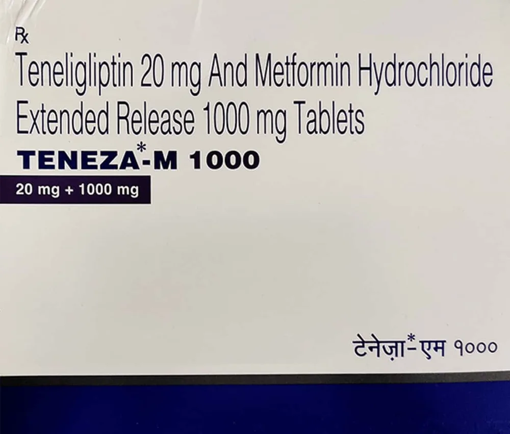 Teneza M 1000mg Strip Of 15 Tablets