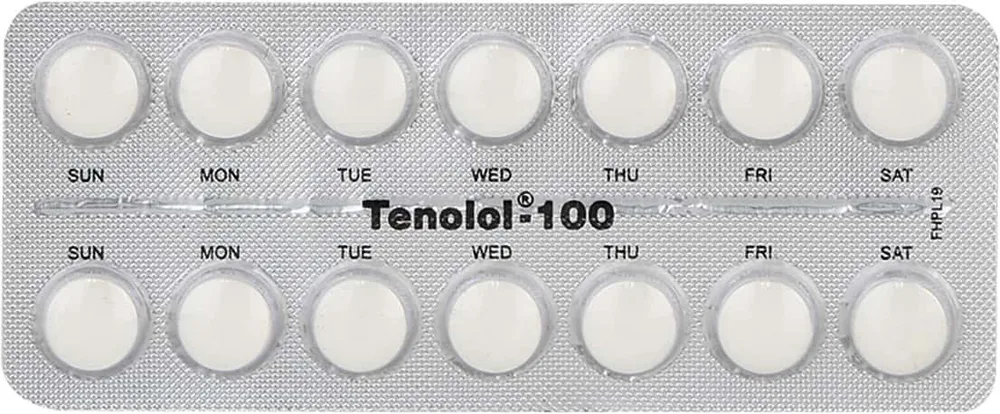 Tenolol 100mg Strip Of 14 Tablets