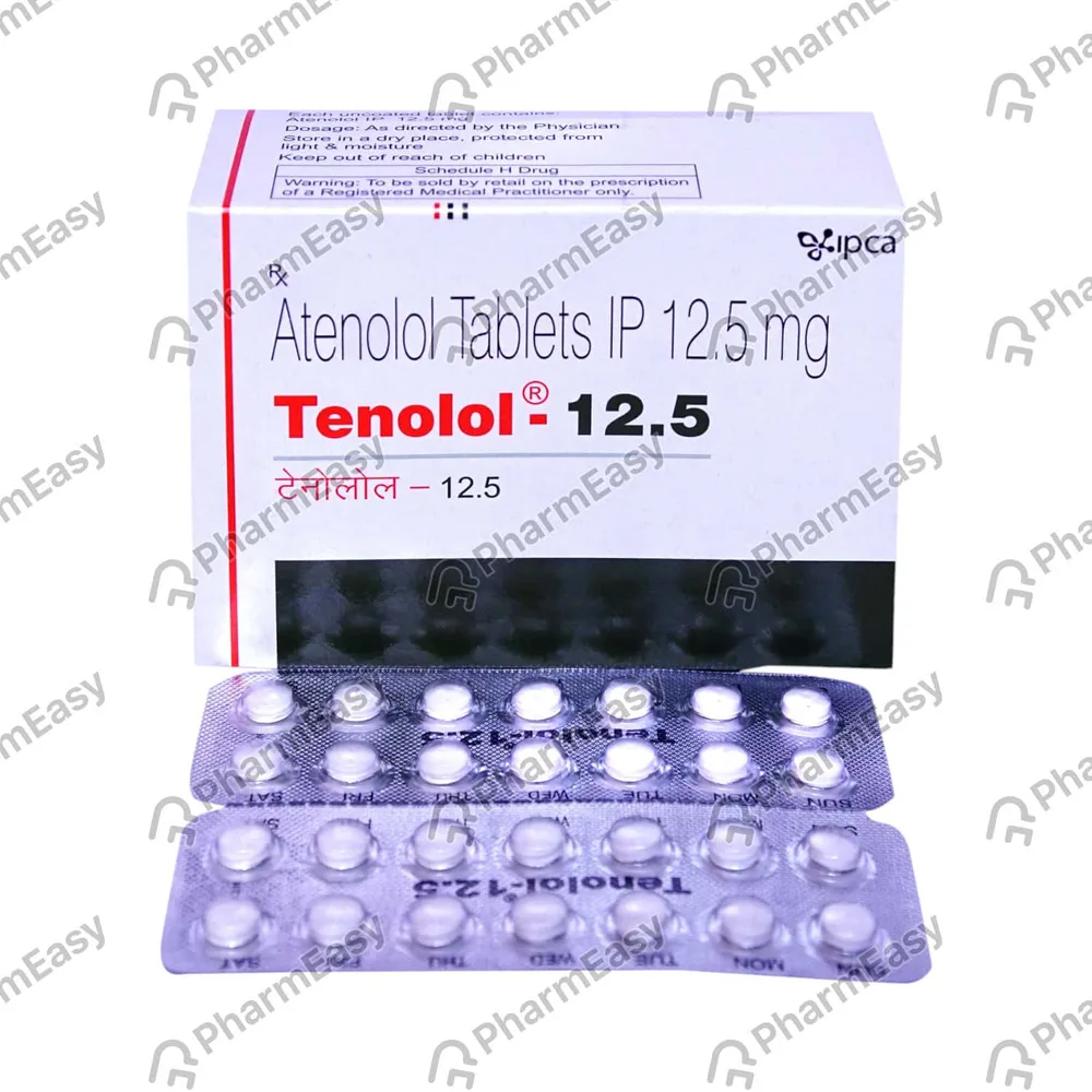 Tenolol 12.5mg Strip Of 10 Tablets
