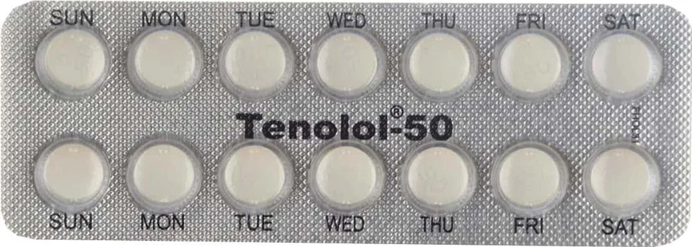 Tenolol 50mg Strip Of 14 Tablets