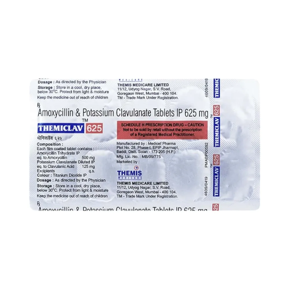 Themiclav 625 Tablet