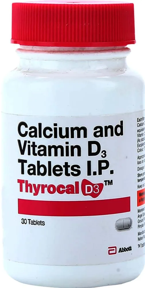 Thyrocal D3 Bottle Of 30 Tablets
