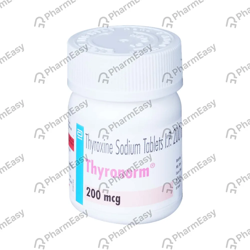 Thyronorm 200mcg Bottle Of 100 Tablets