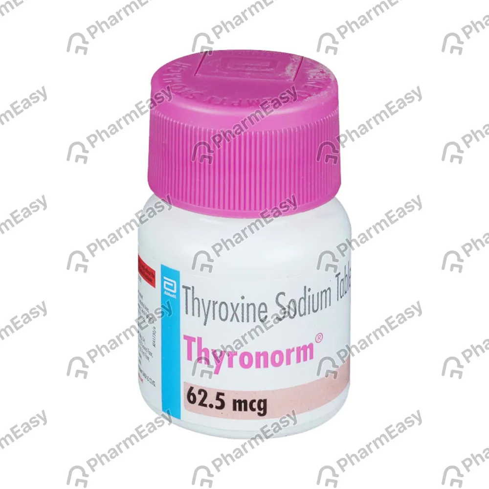 Thyronorm 62.5mcg Bottle Of 100 Tablets