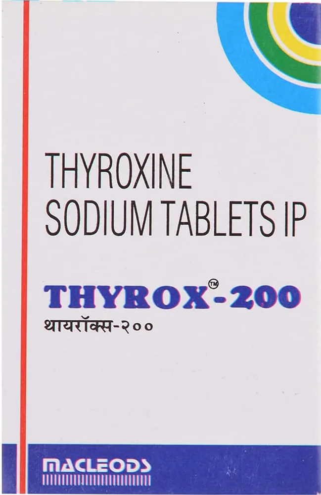 Thyrox 200mcg Bottle Of 100 Tablets