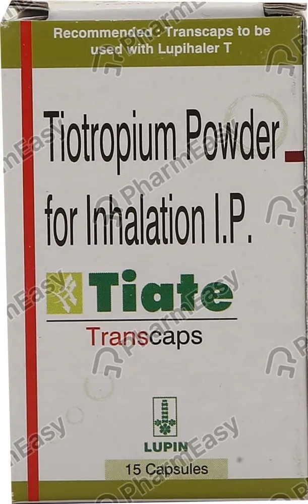 Tiate 18mcg Box Of 15 Transcaps