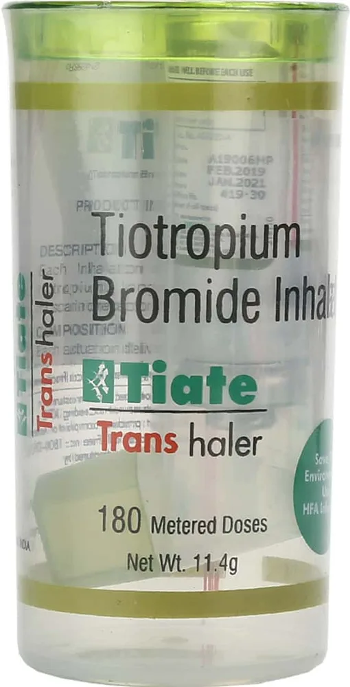 Tiate Transhaler Metered Dose Inhaler