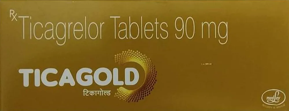Ticagold 90mg Strip Of 14 Tablets