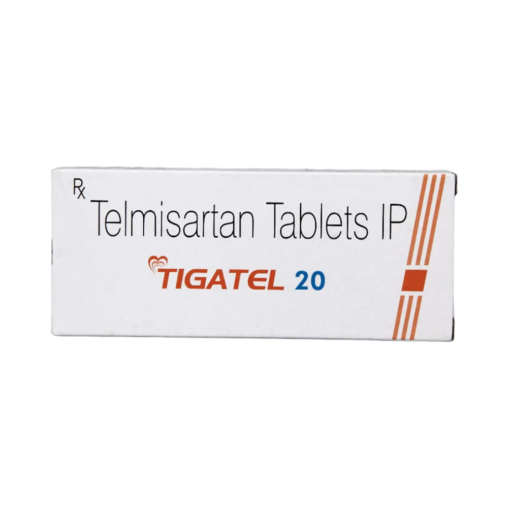 Tigatel 20mg Strip Of 10 Tablets
