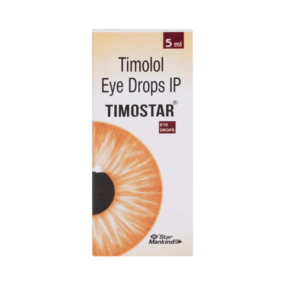 Timostar Bottle Of 5ml Eye Drops