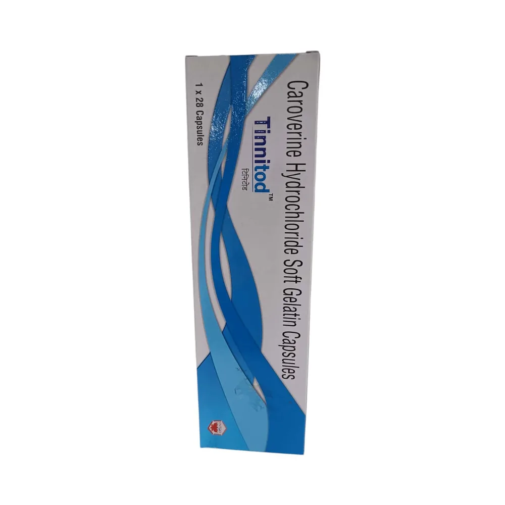 Tinnitod 20mg Strip Of 28 Softgel Capsules