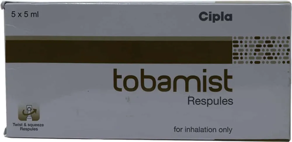 Tobamist Respules 5x5ml