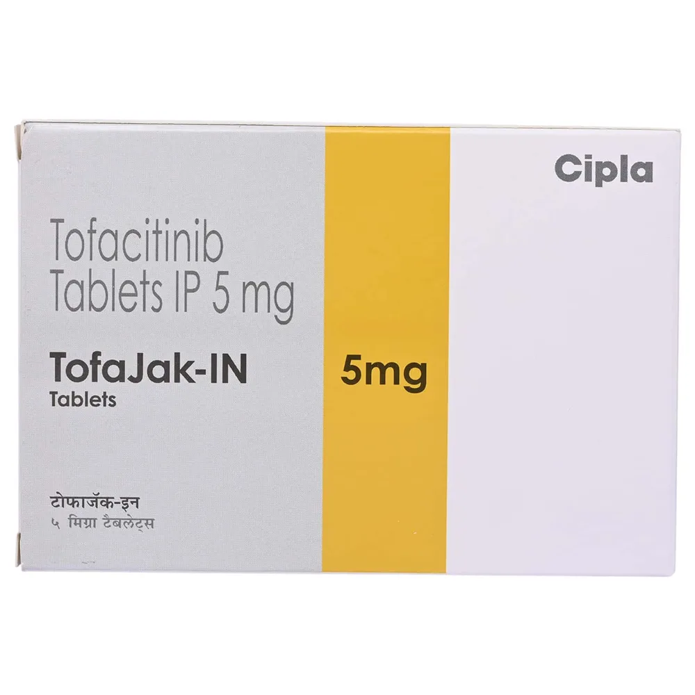 Tofajak In 5mg Strip Of 10 Tablets