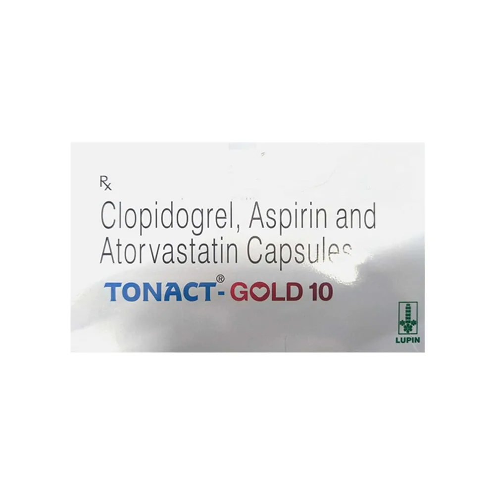Tonact Gold 10mg Strip Of 10 Capsules