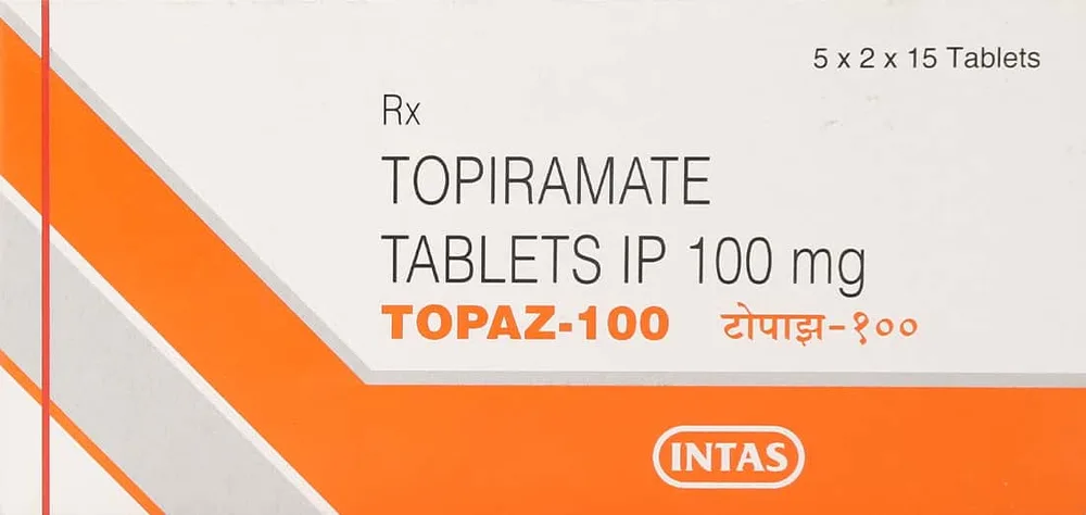 Topaz 100mg Strip Of 15 Tablets