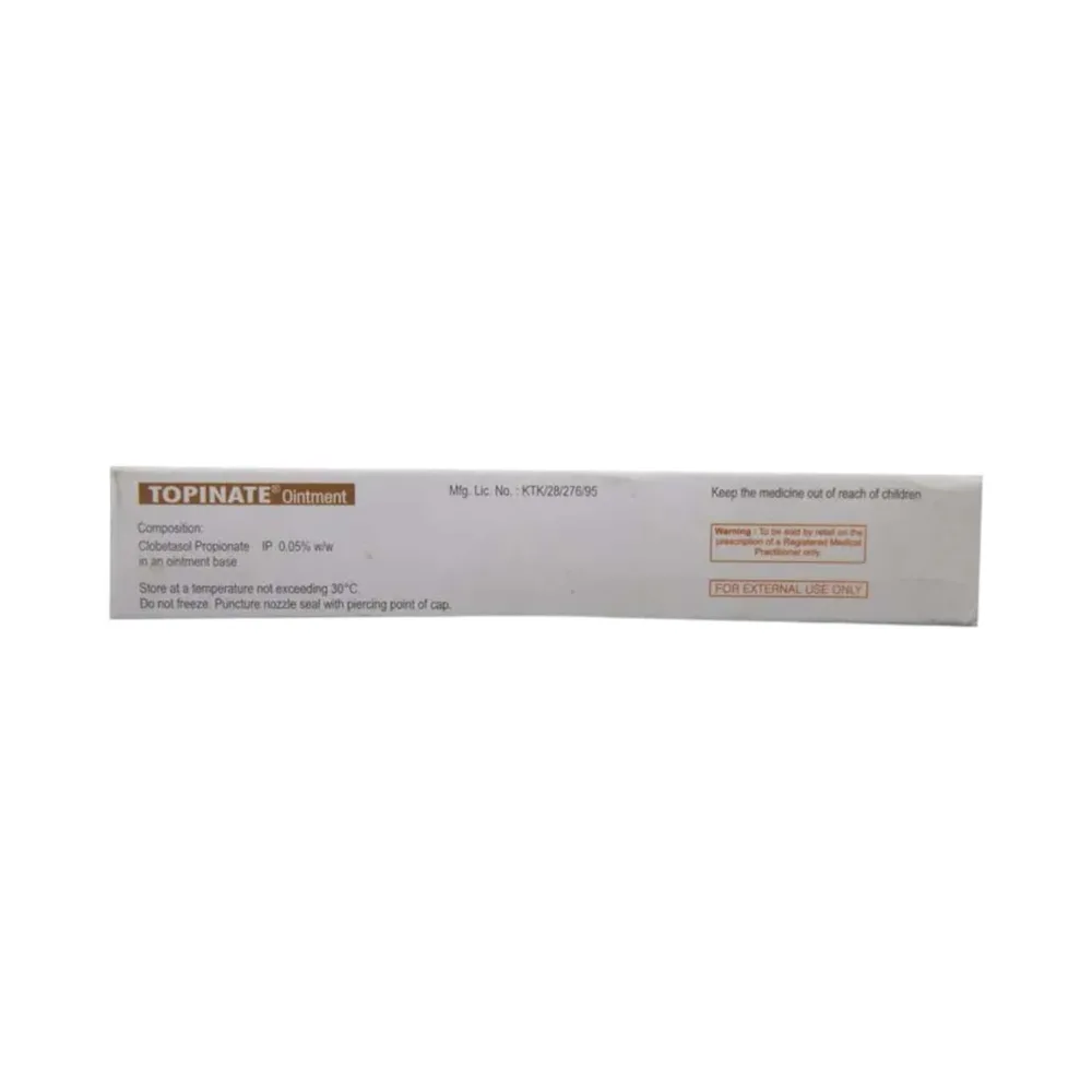 Topinate 0.05% Tube Of 15gm Ointment