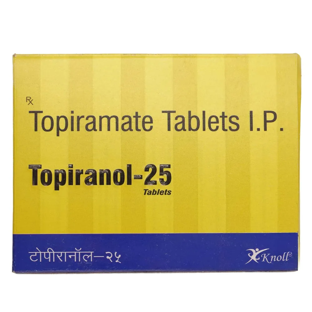 Topiranol 25mg Strip Of 10 Tablets