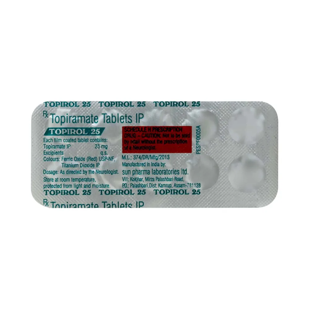 Topirol 25 Tablet