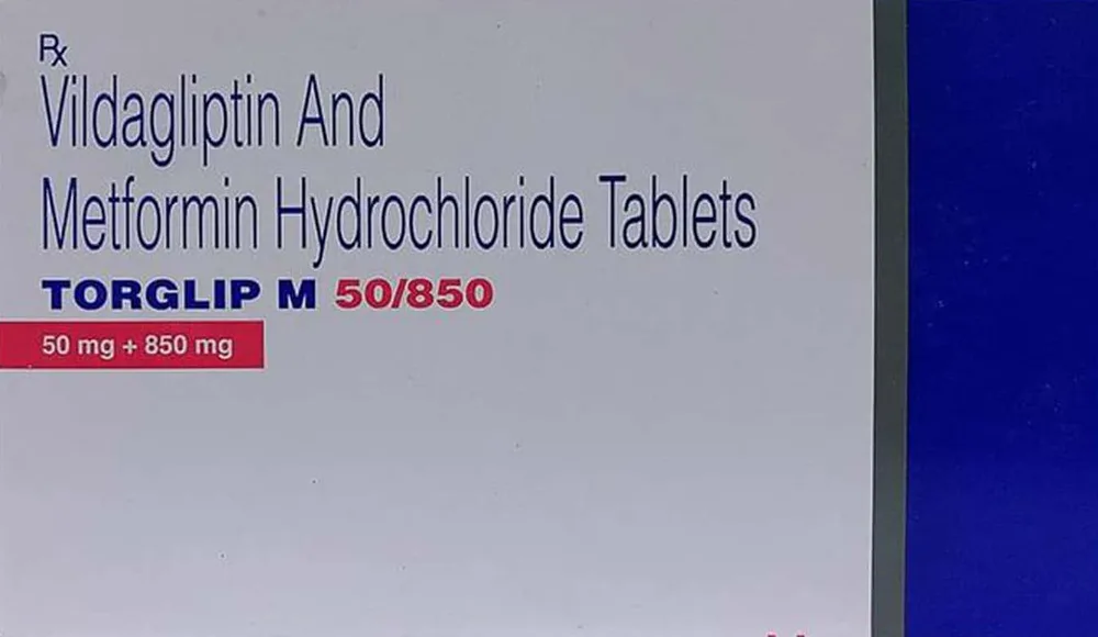 Torglip M 50/850mg Strip Of 10 Tablets