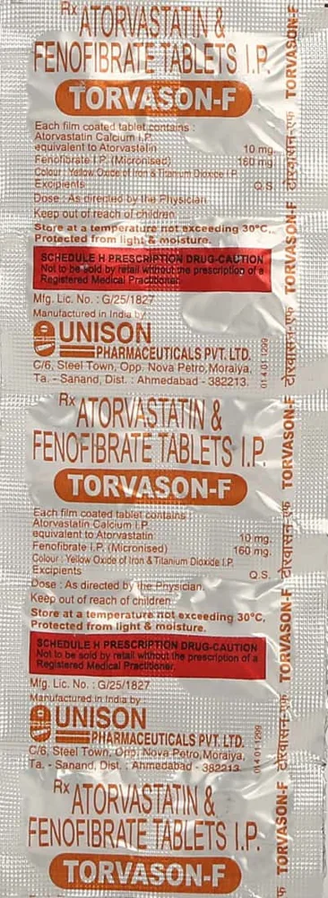 Torvason F Strip Of 10 Tablets
