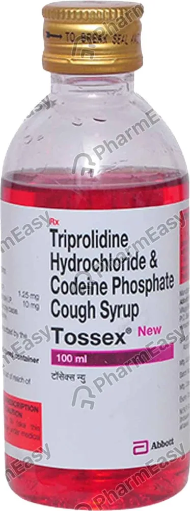 Tossex New Bottle Of 100ml Syrup