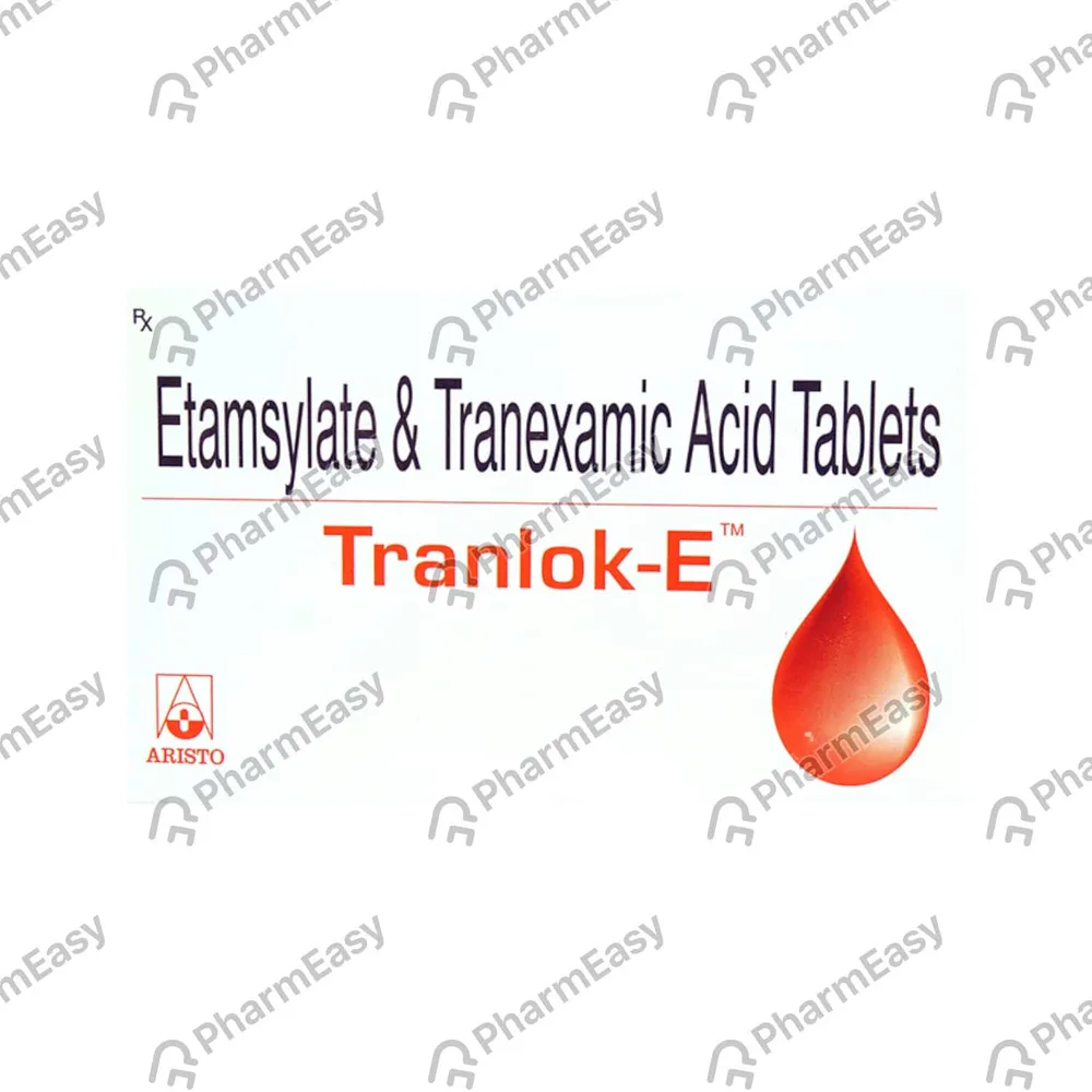 Tranlok E 500/250mg Strip Of 6 Tablets