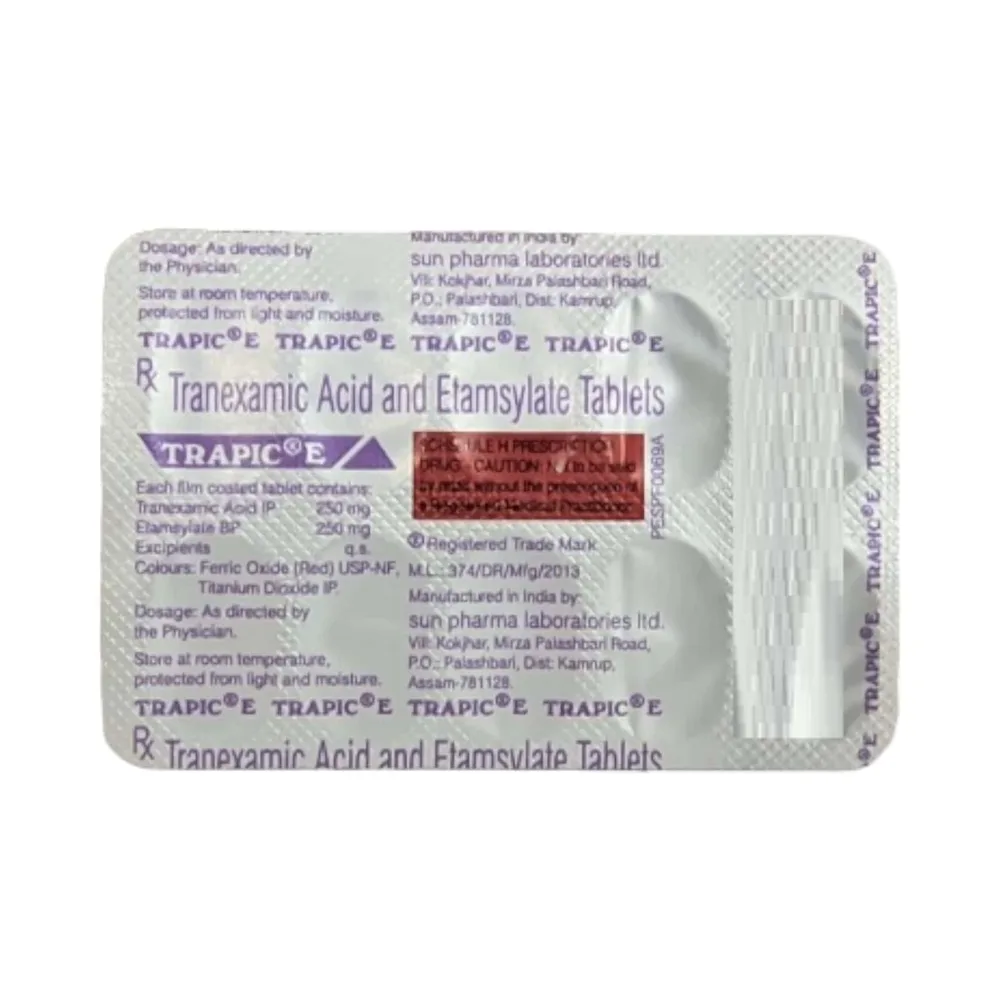 Trapic E Strip Of 10 Tablets