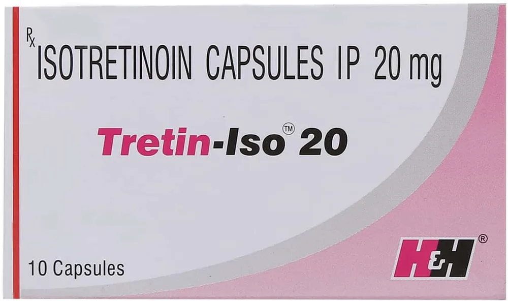 Tretin Iso 20mg Strip Of 10 Capsules