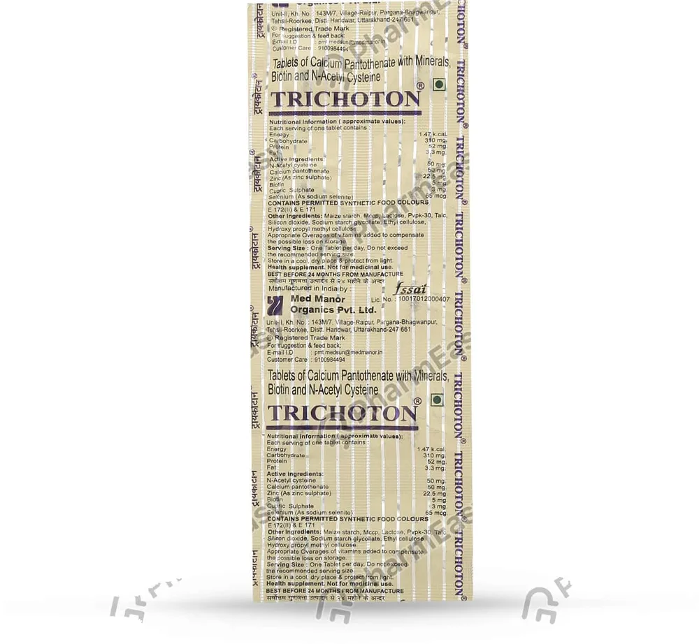 Trichoton Strip Of 10 Tablets