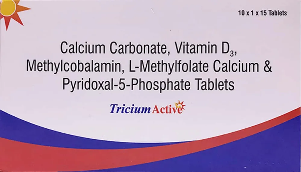 Tricium Active Strip Of 15 Tablets