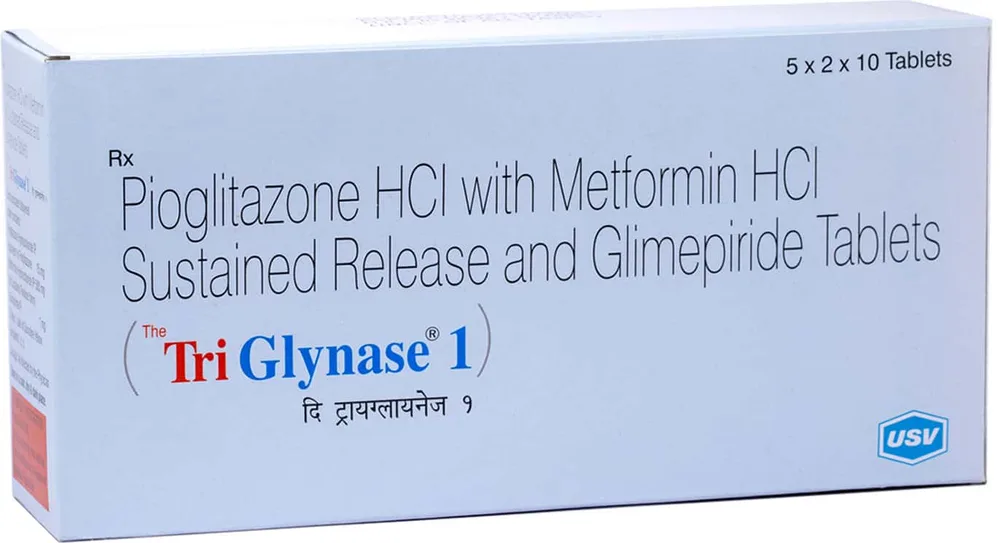 The Triglynase 1 Tablet