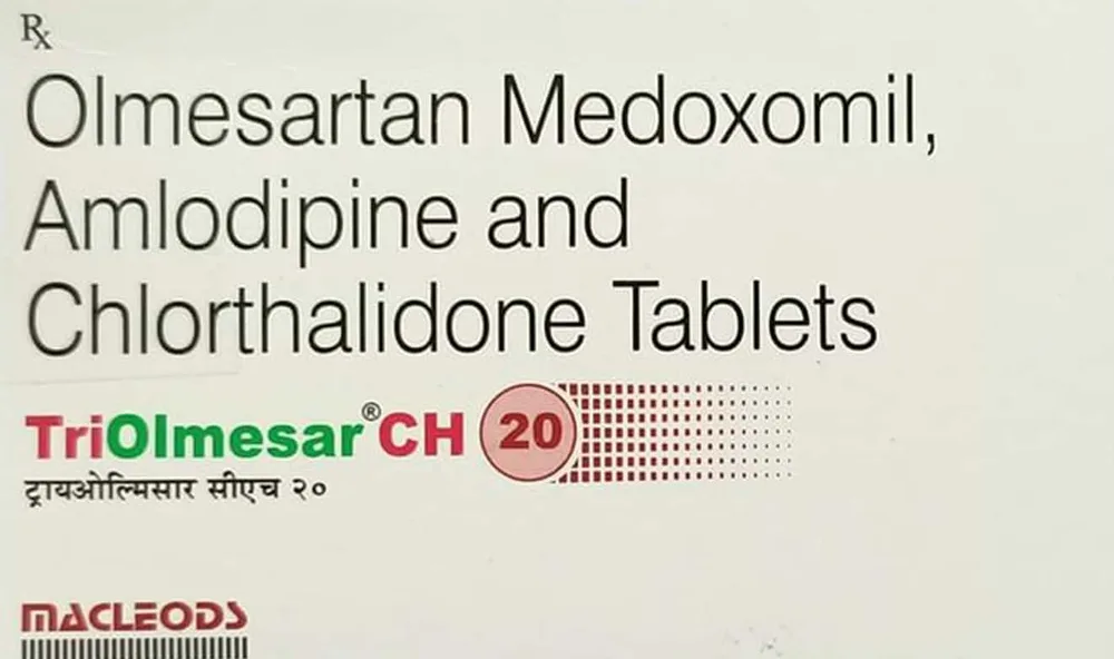 Triolmesar Ch 20mg Strip Of 15 Tablets