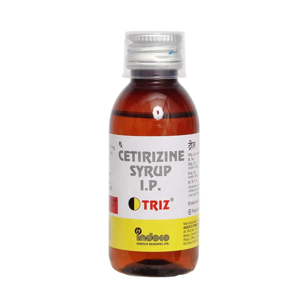 Triz Bottle Of 60ml Syrup