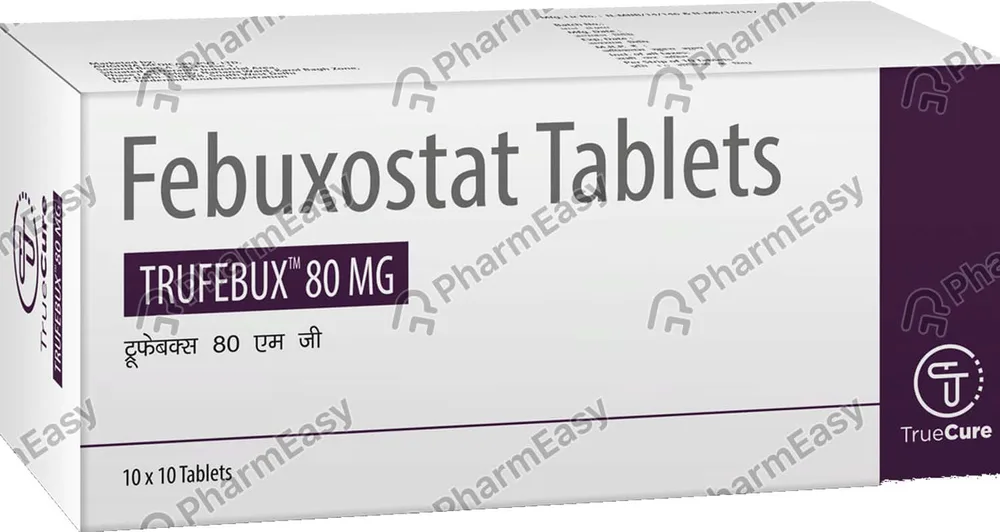 Trufebux 80mg Strip Of 10 Tablets