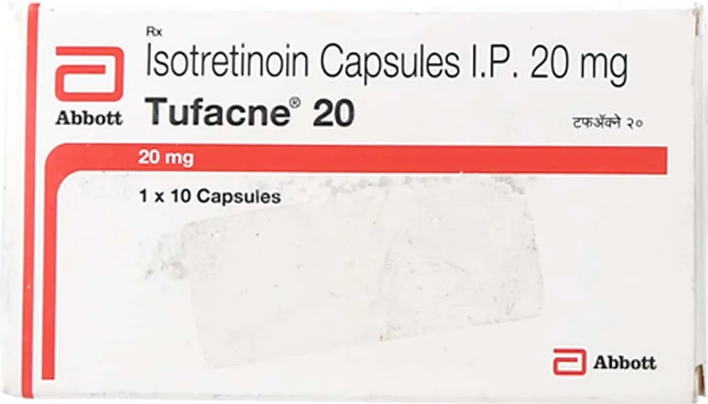 Tufacne 20mg Strip Of 10 Capsules