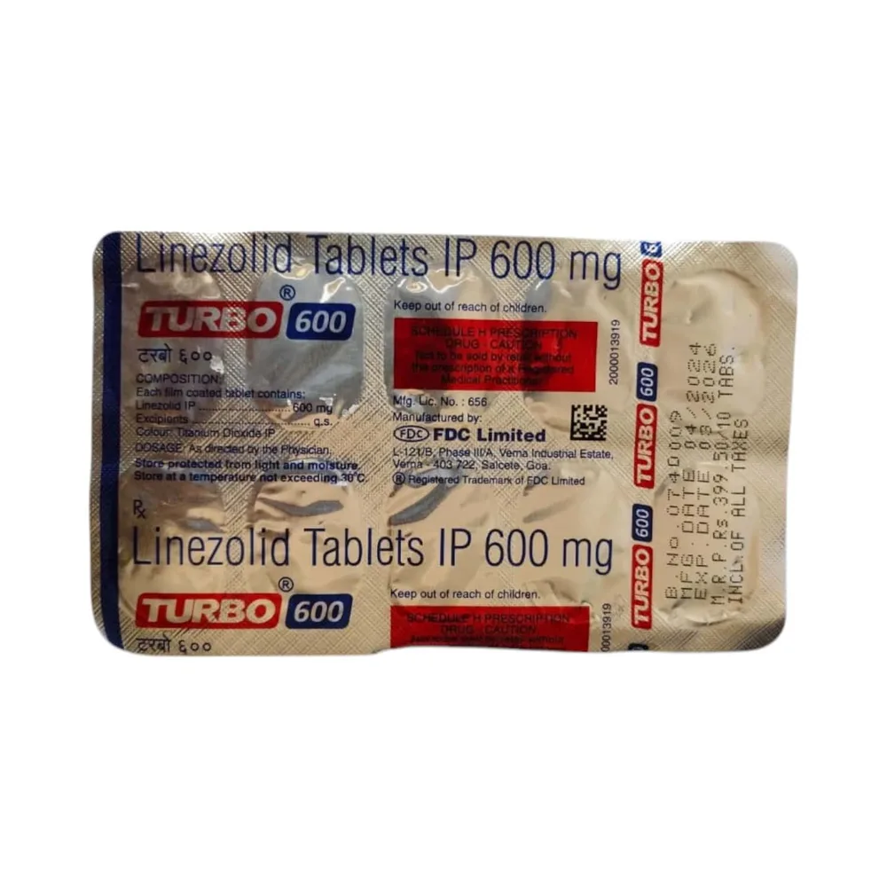 Turbo 600mg Strip Of 10 Tablets