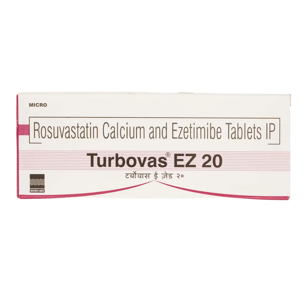 Turbovas Ez 20mg Strip Of 10 Tablets