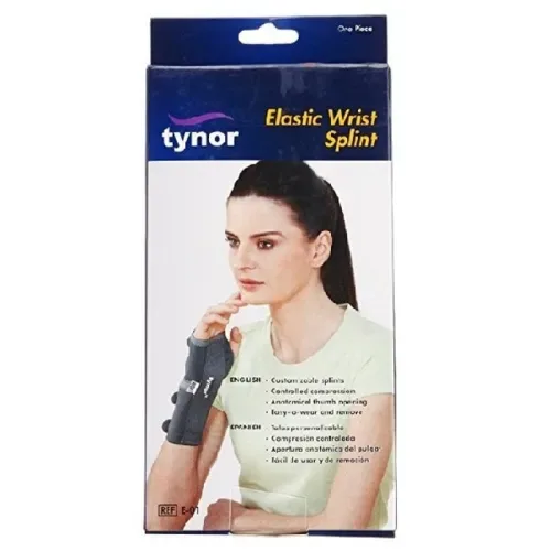 Tynor Elastic Wrist Splint Right (Large) E-01