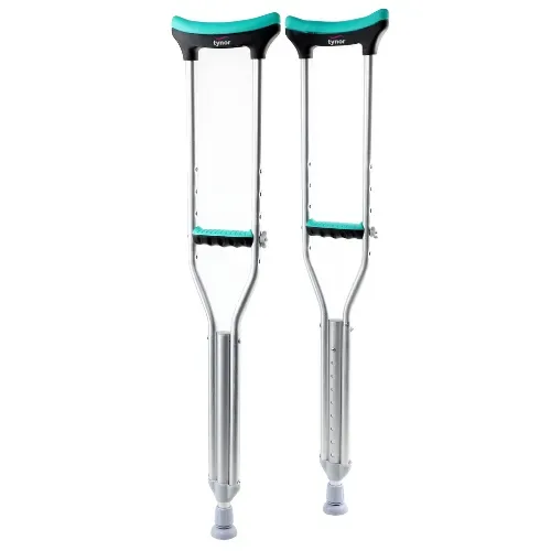 Tynor Auxiliary Crutch Silver 1 Pair