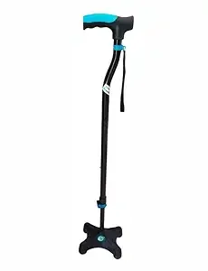 UM Quadripod Walk Stick Fibre Base  ( J-24 )